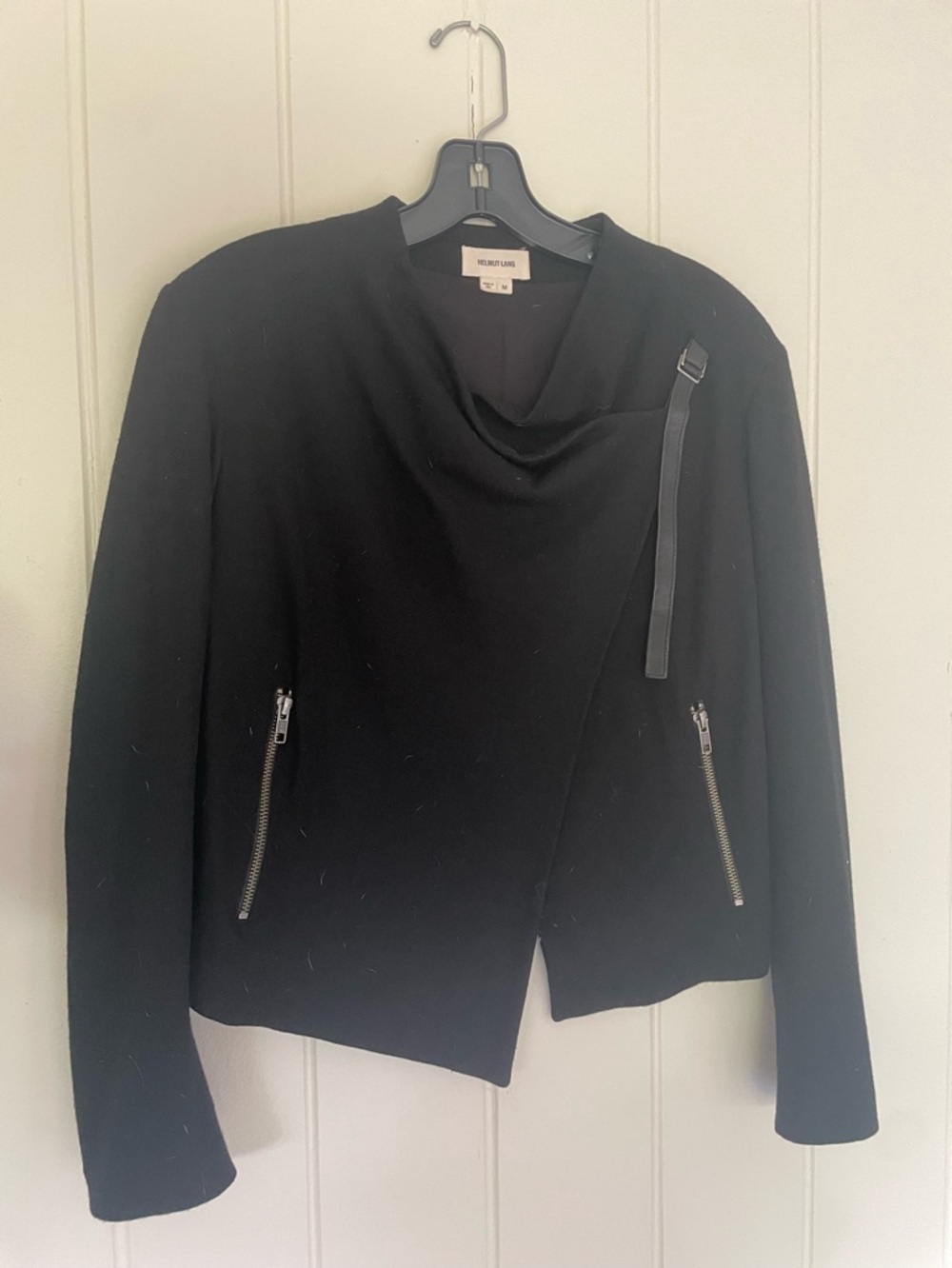 Helmut Lang Black Zip Jacket